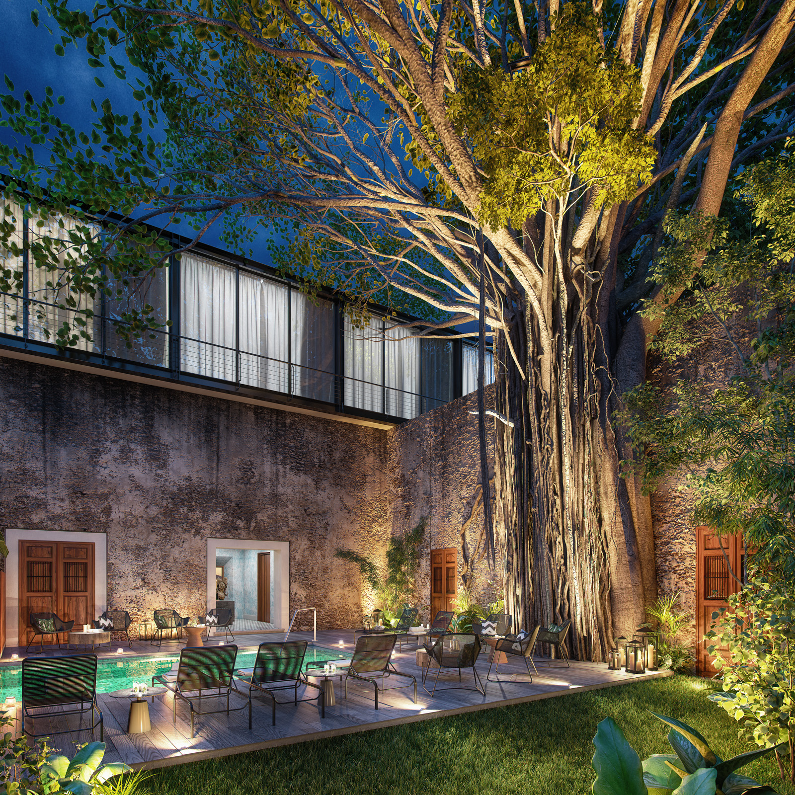 03-AREA-PISCINA-NOCTURNA-HOTEL-BOUTIQUE